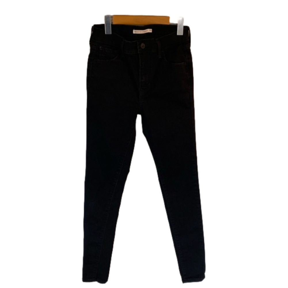 LEVI’S 720 Black High Rise Super Skinny Jeans